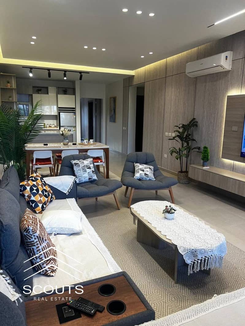 Chalet for sale in Garden, ultra-super-lux finished with air conditioning, on the sea, with a cash discount in Hacienda Palm Hills - Widok 3