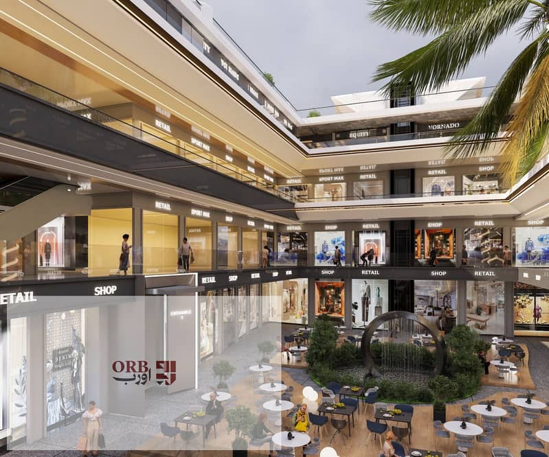 59 sqm Ready Rented Shop for Sale | Monthly Income EGP 94,400 | Yasmeen Villas | 50% Down Payment | 1 Year Plan - Ansicht 6