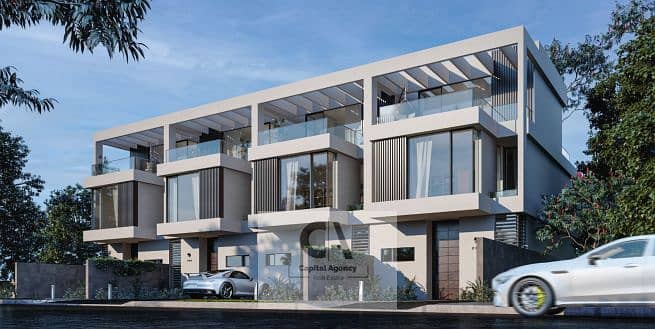 Apartment for sale in The Crest Compound, Fifth Settlement, with only a 5% down payment and installments up to 10 years | Fully finished | Delivery in – pohled 3
