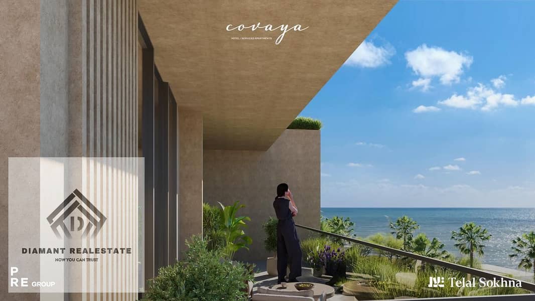 Chalet for sale in Telal Sokhna Finished VIP with kitchen & AC's Offering hotel services management by one of most famous hotels in Egypt Over 12Years – pohled 4