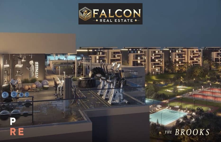 With Only 325K DP , Receive Finished 2-BR Apartment at the Best Location & Lowest Price in The Brooks Compound | Installments up to 14Y - Mehr