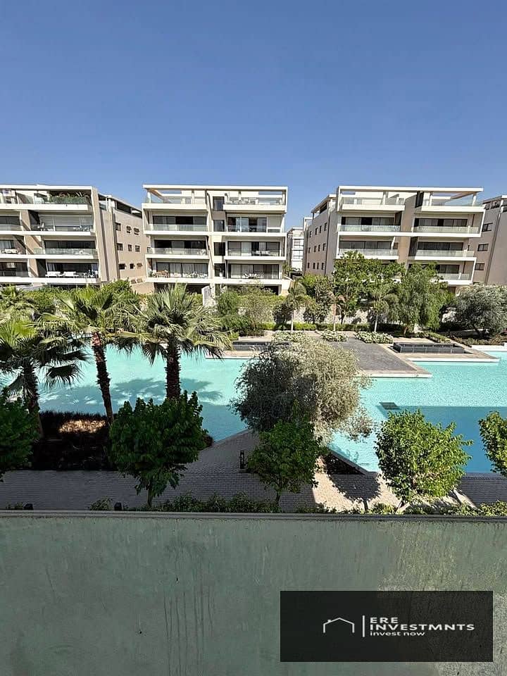 Apartment with private garden, 130 sq m (fully furnished), resale in Lake View Residence – New Cairo, at the lowest price in the market for a quick sa - Widok 2