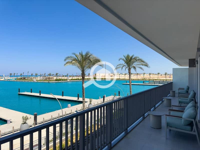 Marassi - Vida Hotel - 3 Bedrooms with Sea and Marina View - Ansicht 3