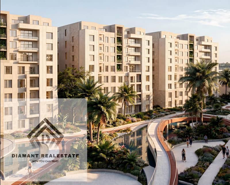 With 53,000Dp Only Apartment 3Bed in New Cairo's Prime Location, next to Waterway and Zed East, and installments over longest payment period, FIRST pr - Ansicht 3