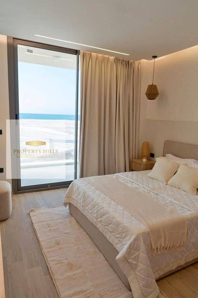 Chalet in Mazarine, Alamein City ready for delivery with complete finishing at a very large discount with a direct sea view. – pohled 3