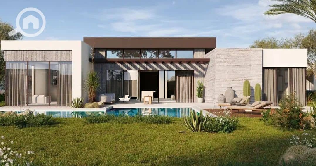 Own a finished villa with air conditioning in Solana Sheikh Zayed – pohled 3