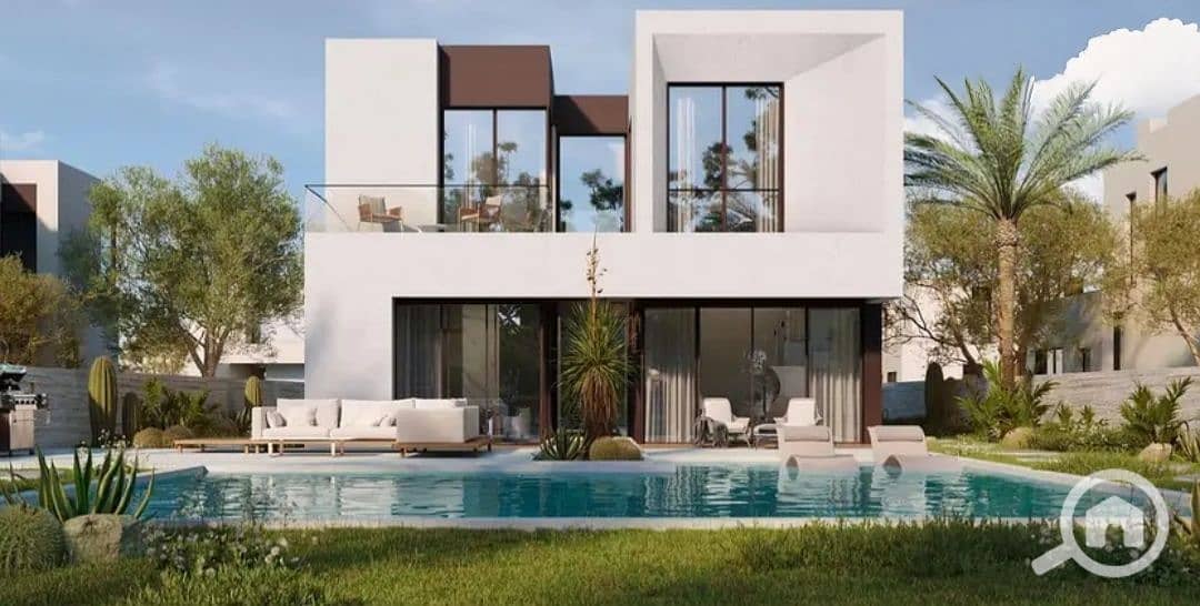 Own a finished villa with air conditioning in Solana Sheikh Zayed – pohled 5