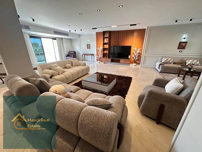 Apartment for sale in Degla Maadi, ultra super lux finishing, sale includes all furnishings. - Widok 2