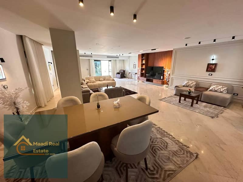 Apartment for sale in Degla Maadi, ultra super lux finishing, sale includes all furnishings. - Widok 3