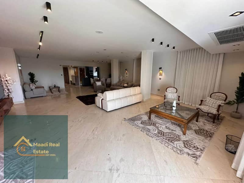 Apartment for sale in Degla Maadi, ultra super lux finishing, sale includes all furnishings. - Widok 4