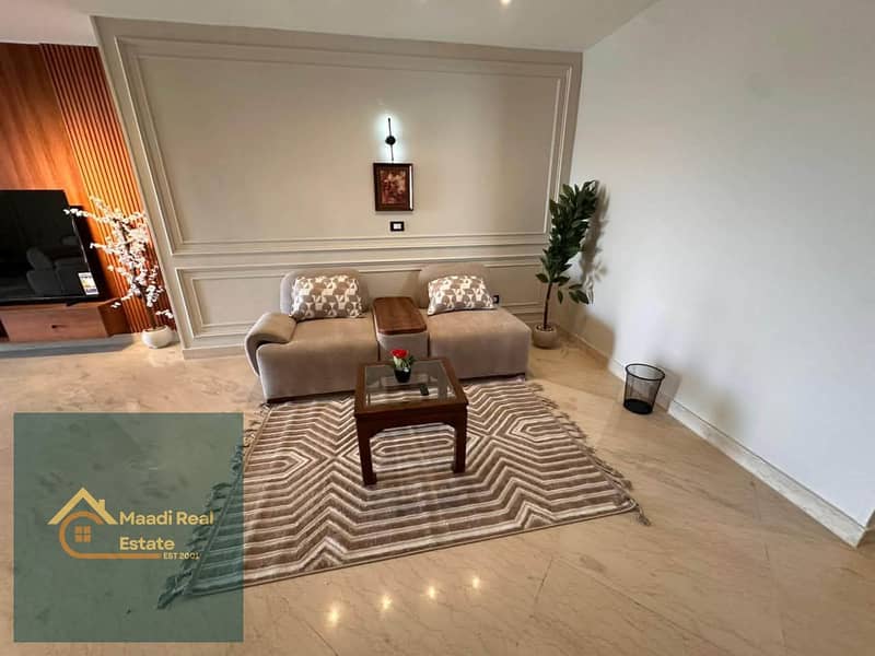 Apartment for sale in Degla Maadi, ultra super lux finishing, sale includes all furnishings. - Widok 5