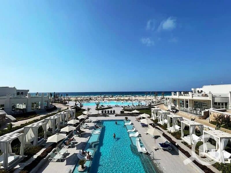 New launch opening on the North Coast, specifically at kilometer 238 Ras El Hekma, ground floor chalet with garden overlooking the sea, lagoons and la - Ansicht 4