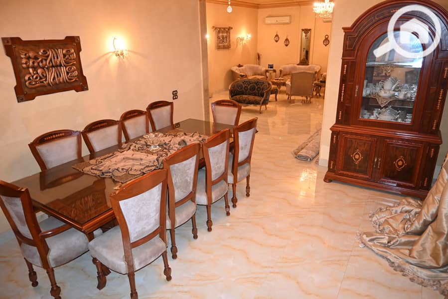 Furnished Apartment for Rent 3rd District Elevated Ground near Fatima Sharbatly Mosque New Cairo Hospital & Jamal Abdel Nasser Axis New Cairo - Widok 3