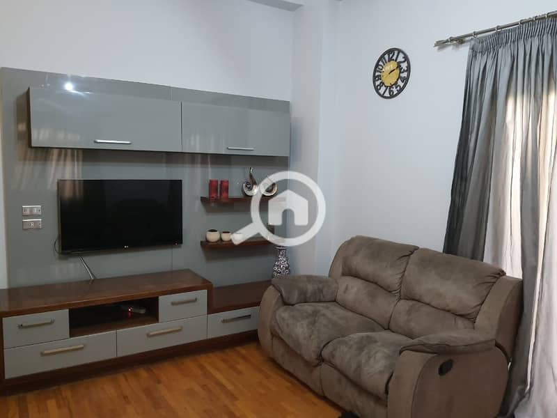 Furnished Apartment for Rent 3rd District Elevated Ground near Fatima Sharbatly Mosque New Cairo Hospital & Jamal Abdel Nasser Axis New Cairo - Więcej