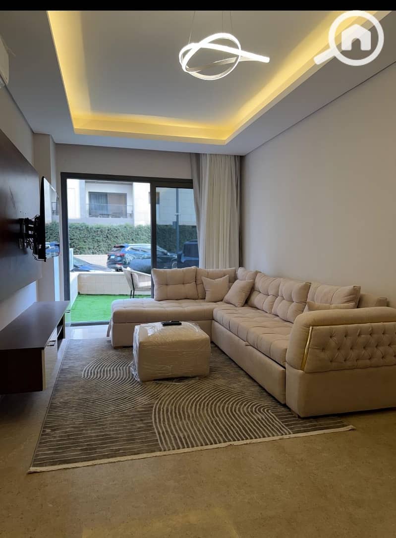 Annual Rent Luxury Ground Floor Studio in ZED West Sheikh Zayed Modern Open-Plan Layout, Garden View Balcony, 2 Bathrooms, Prime Location Ready to - View 4