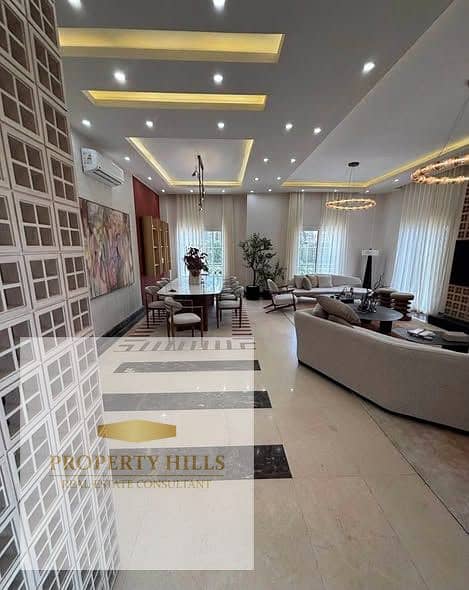 Receive the largest villa with a garden, fully finished, from Mountain View, a villa-only compound - Mehr
