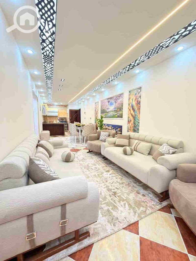 Apartment in Alexandria, Al-Nakhil Beach (3 bedrooms) with furniture and appliances, second street from the main road. – pohled 5