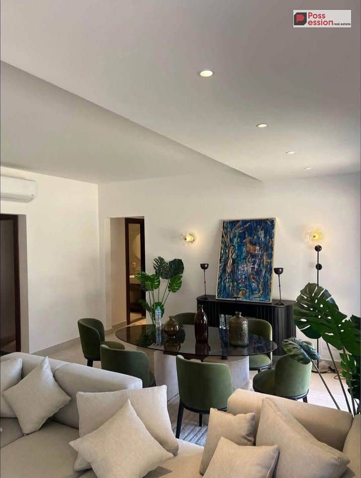 Apartment for sale, 164 sqm, in La Vista Patio Oro compound, featuring an open view overlooking the pools, prime location New Cairo - Vista 6