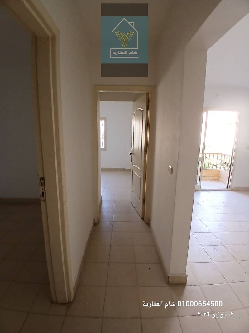 Apartment for rent in Sheikh Zayed, Mostakbal Buildings, first floor above the ground with natural gas. - Mehr