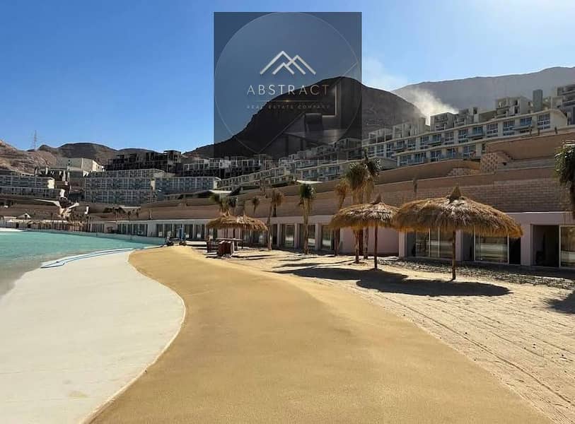 Apartment for sale 3 bedrooms 230 sqm fully finished with ACs IL Monte Galala Ain Sokhna prime location on Galala Mountain with sea view – pohled 4