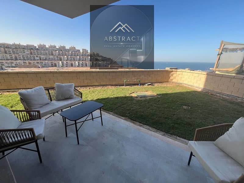 Apartment for sale 3 bedrooms 230 sqm fully finished with ACs IL Monte Galala Ain Sokhna prime location on Galala Mountain with sea view – pohled 5
