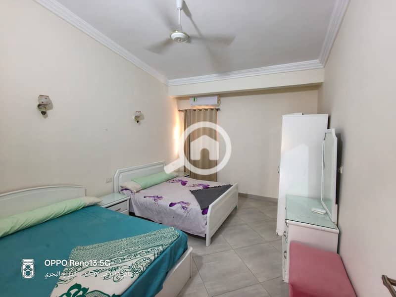 The best villa with a private pool, first row, indirect sea, in Ramses Village, North Coast, kilometer 45 - Więcej
