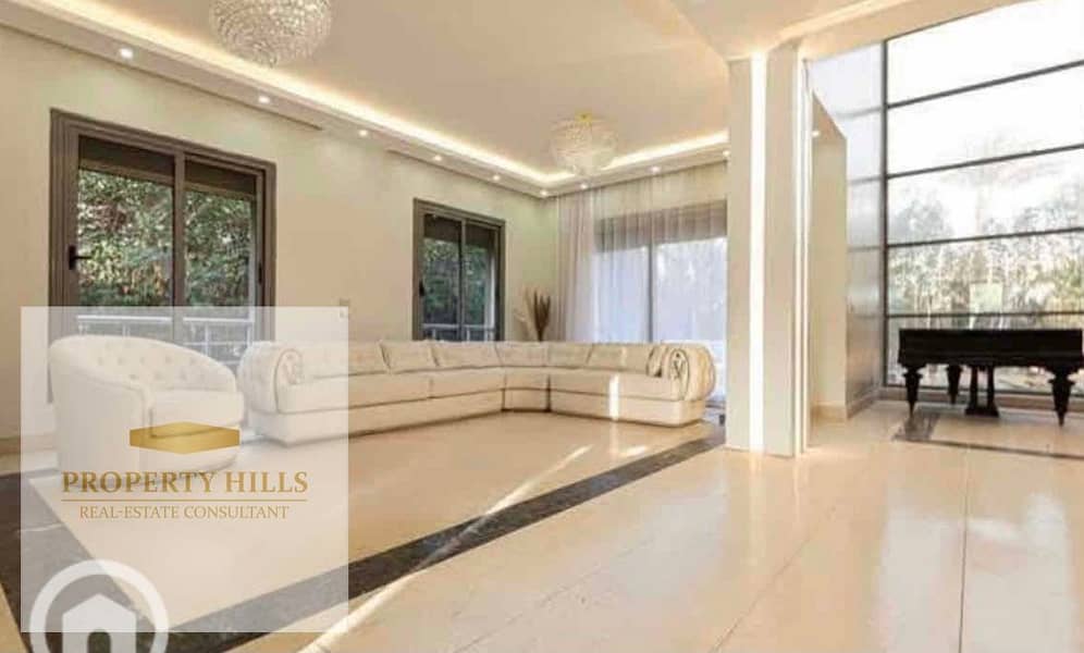 Less than its price, a fully finished villa without advance payment ready for inspection from mountain view, the most luxurious and distinguished villa in the highest community of villas only with a landscape view. - Ansicht 4