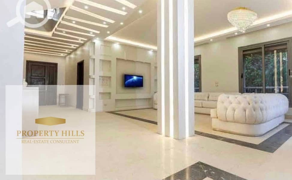 Less than its price, a fully finished villa without advance payment ready for inspection from mountain view, the most luxurious and distinguished villa in the highest community of villas only with a landscape view. - Ansicht 5