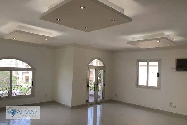 Unfurnished 200 sq m apartment for rent, complete with kitchen and air conditioning, in the Second Villas District of New Cairo - Widok 2