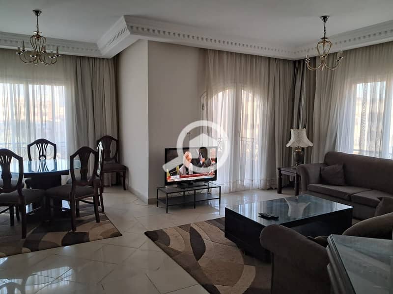 Furnished apartment for rent in the Third District, New Cairo - Widok 2