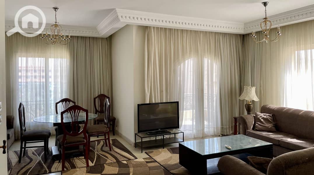 Furnished apartment for rent in the Third District, New Cairo - Widok 4