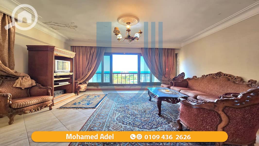 Furnished apartment for rent, 140 sqm - Montazah - Misr Construction Buildings - Bild 3