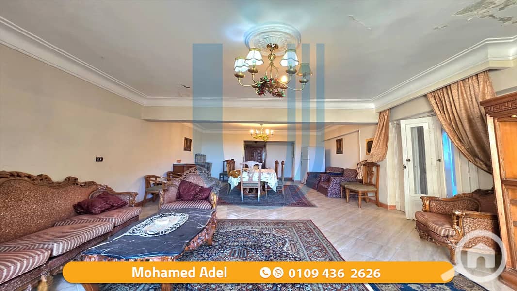 Furnished apartment for rent, 140 sqm - Montazah - Misr Construction Buildings - Bild 5