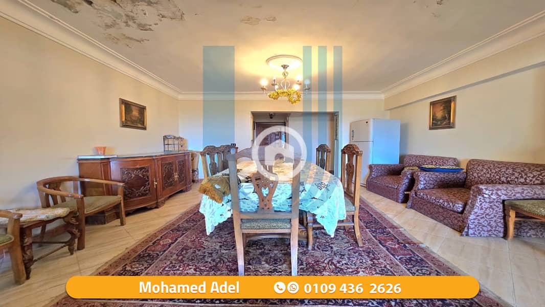 Furnished apartment for rent, 140 sqm - Montazah - Misr Construction Buildings - Bild 6