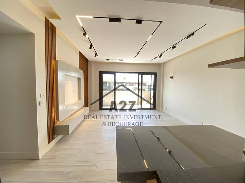 With a very distinctive view in the latest phases of Madinty, Albi 15, ultra-super lux finishing, first occupancy, immediate delivery, ready for immediate residence. - Widok 2