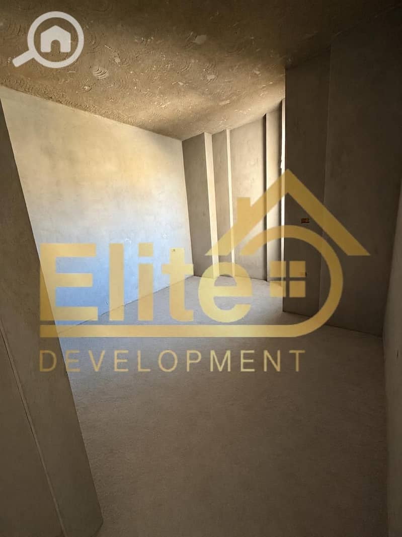 from owner Apartment with Garden – 280 m For Sale | North-Facing | Open View | Ready to move | Tamr Henna – New Cairo | Steps from Palm hills - Widok 3