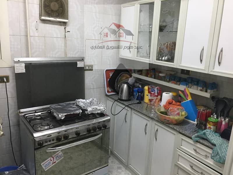 Opportunity for an apartment for sale in a prime location in Nasr City, a street branching from the extension of Makram Ebeid, parallel to Mostafa El Nahas, overlooking the street. - Widok 6