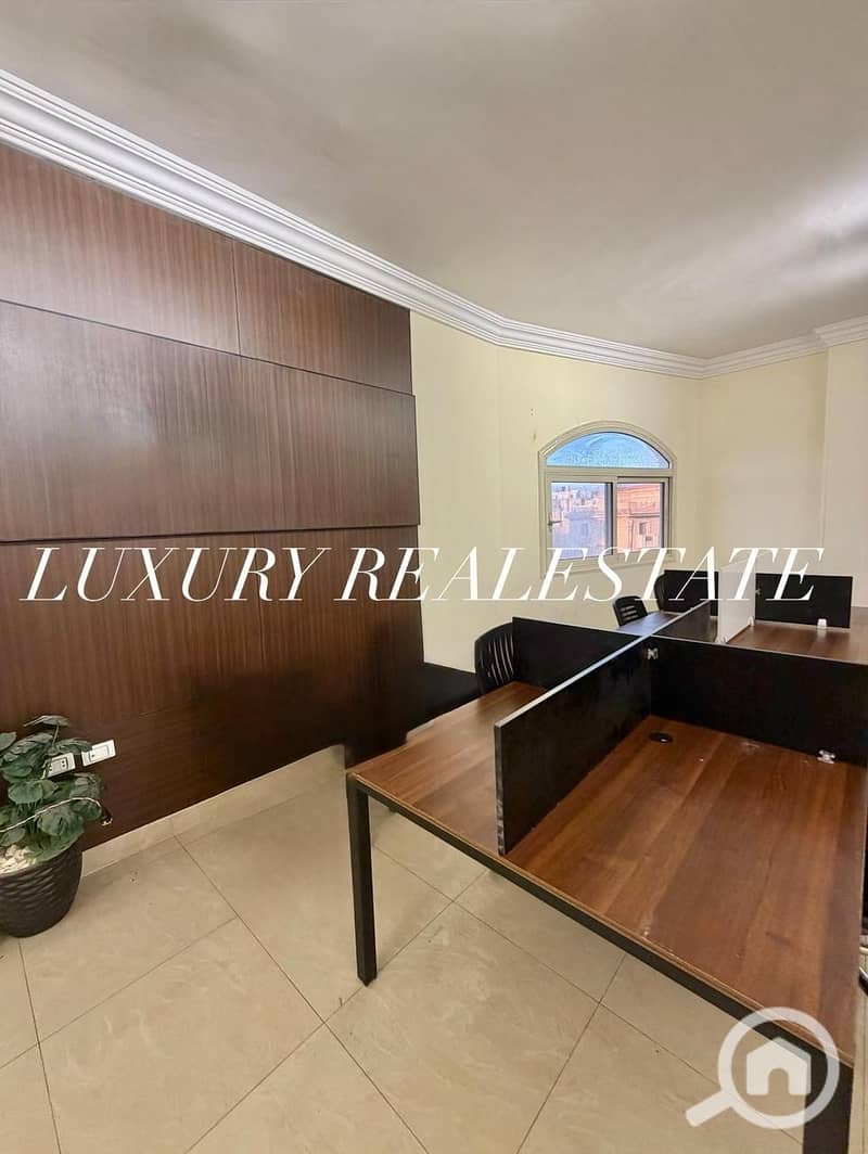 Office for rent 250 square meters furnished in Sheikh Zayed - Widok 4