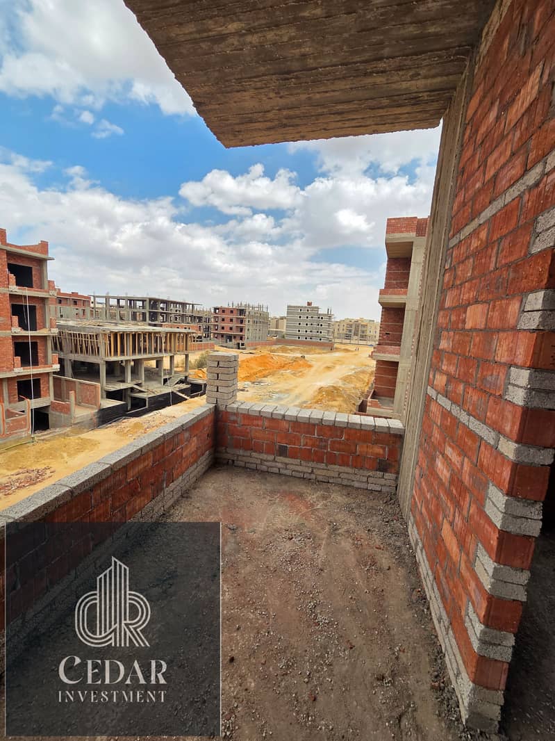 Apartment for sale, corner, in 24-month installments, next to Sodic, 265 sqm, Beit Al-Watan Al-Takmiliyya, 6 October - Widok 2