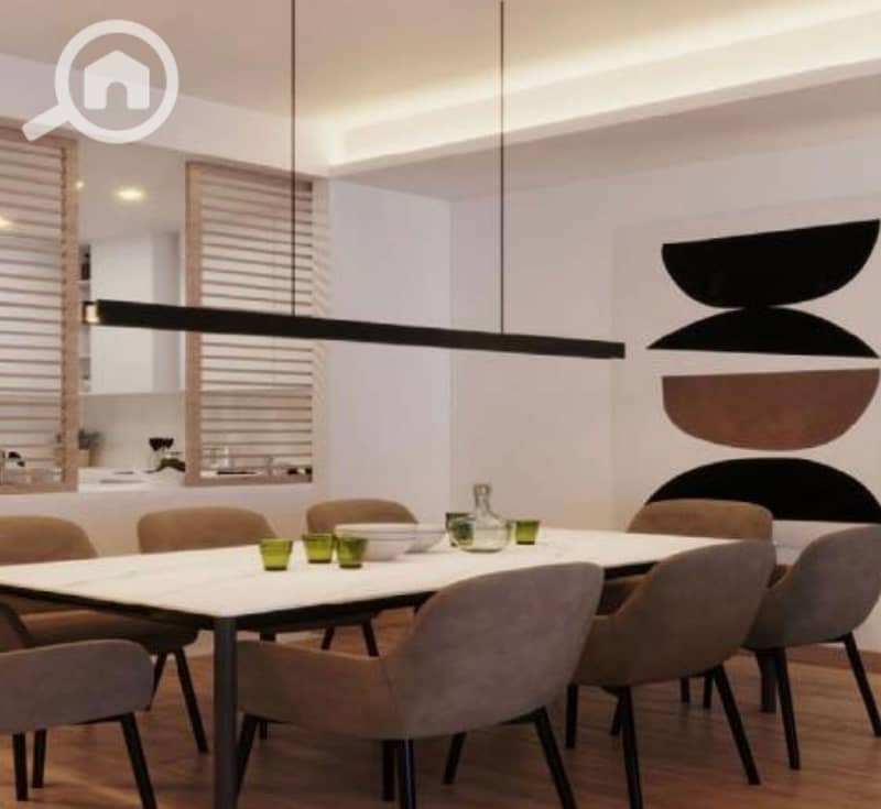 Fully finished apartment for sale in 205 Arkan, Palm Sheikh Zayed - Mehr