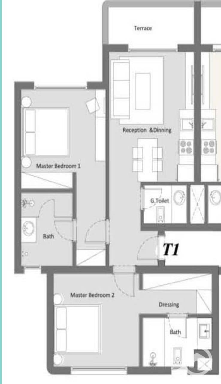 Beach Corner Chalet directly on the lagoon – pohled 6