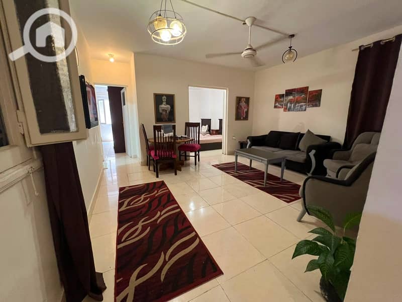 Furnished apartment for rent 100m (San Stefano - directly in front of Four Seasons - side sea view) 18,000 EGP monthly - Widok 3