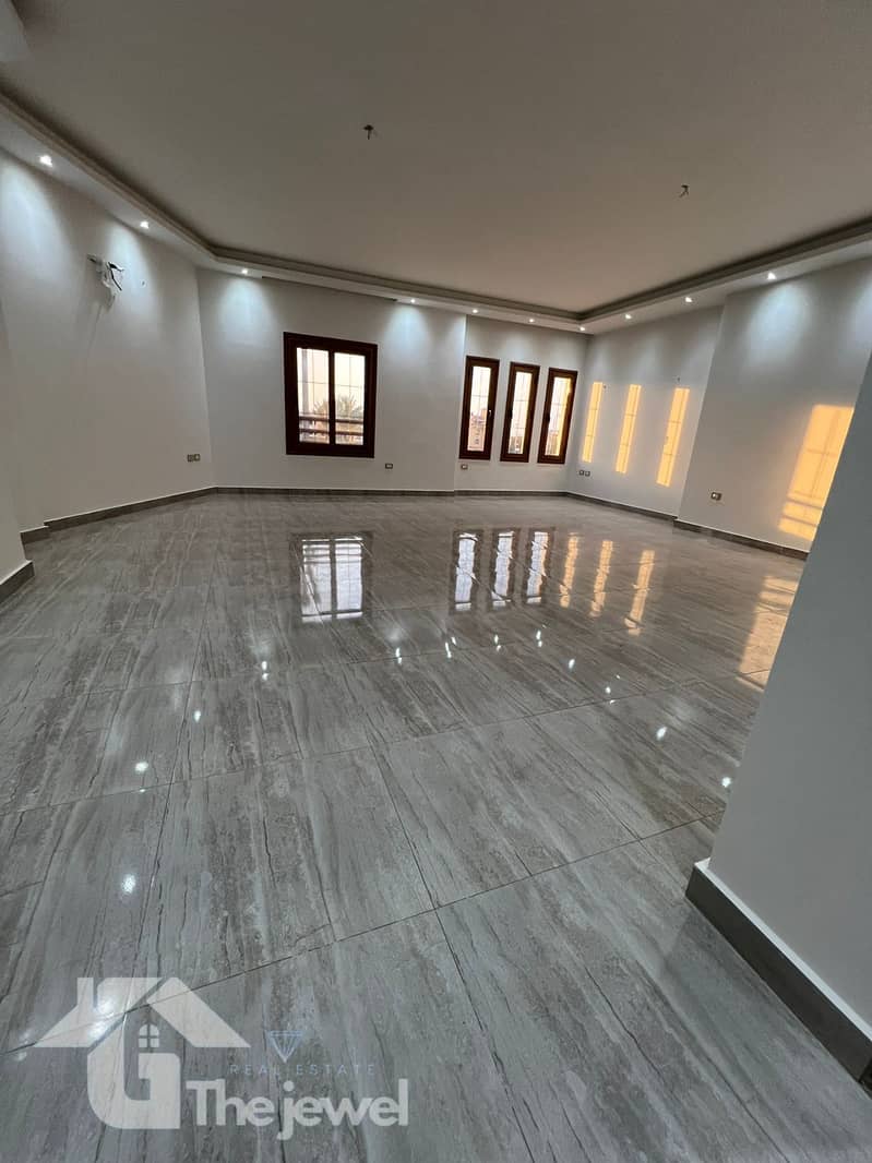 Apartment for Rent | 220 SQM | 1st Floor + Elevator | Garden View | 3 Bedrooms | Banafsg 7 Villas | New Cairo - Ansicht 3