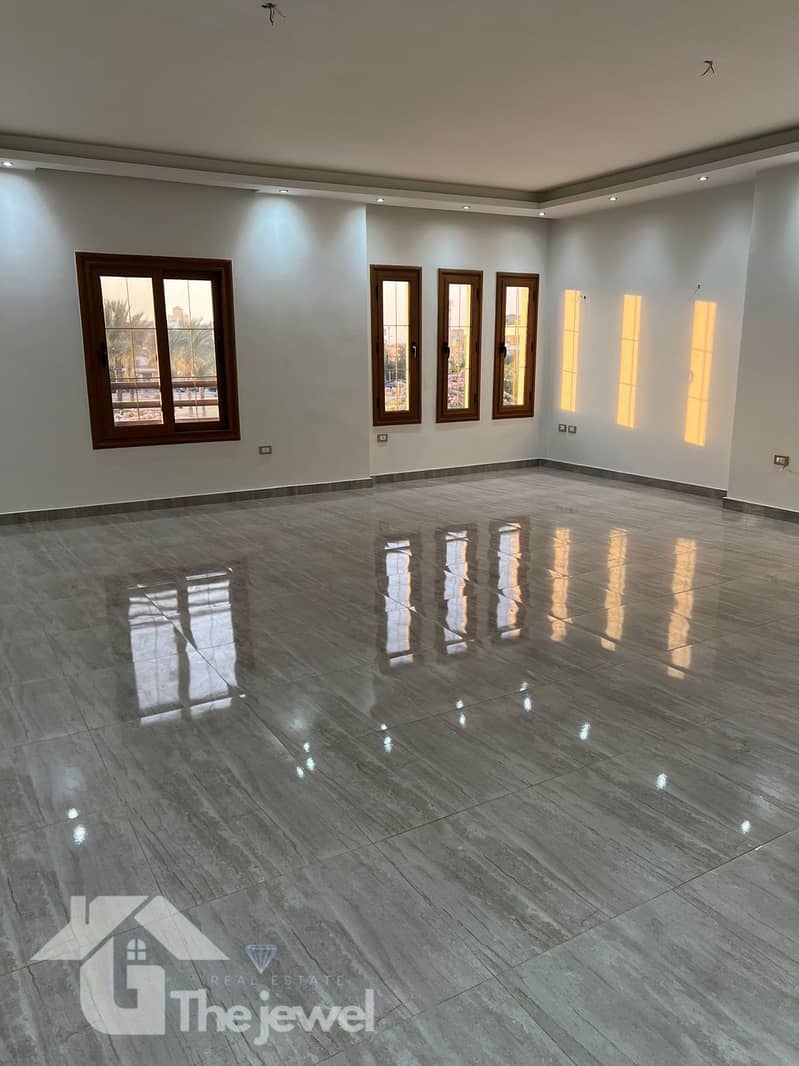 Apartment for Rent | 220 SQM | 1st Floor + Elevator | Garden View | 3 Bedrooms | Banafsg 7 Villas | New Cairo - Ansicht 5