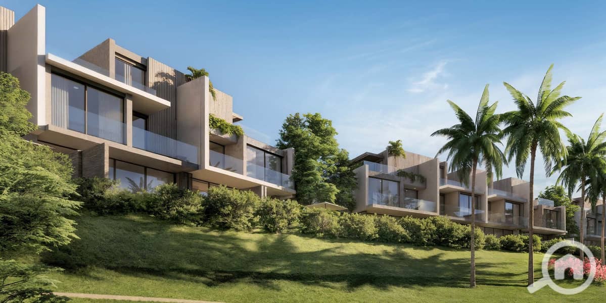Your apartment has a view of the golf course in the heart of the Sixth Settlement, 115 meters, two rooms, with a down payment of 10% in Golf Town by Modon. - Ansicht 4