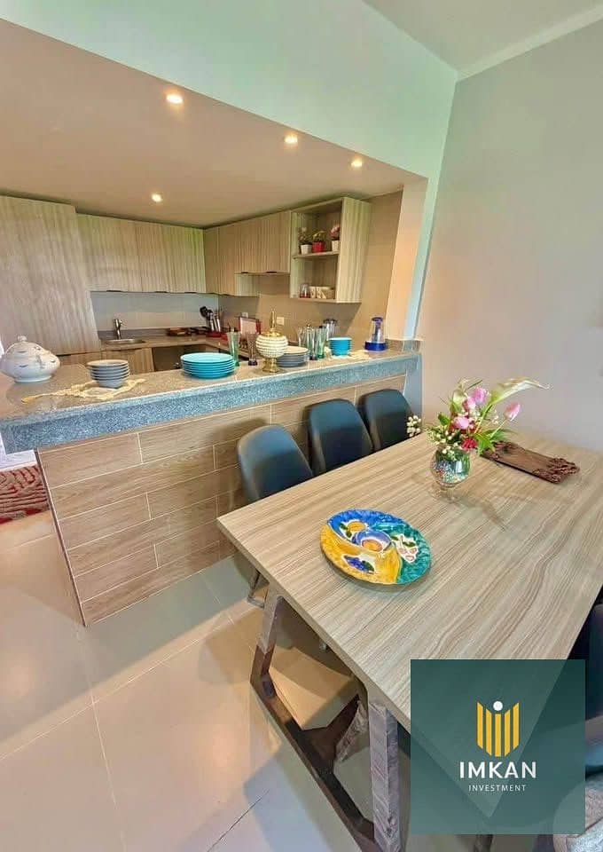 Chalet for sale, fully finished, with a 10-year installment plan and a 640,000 EGP down payment. Located in the heart of the North Coast in Glee Villa - Widok 4