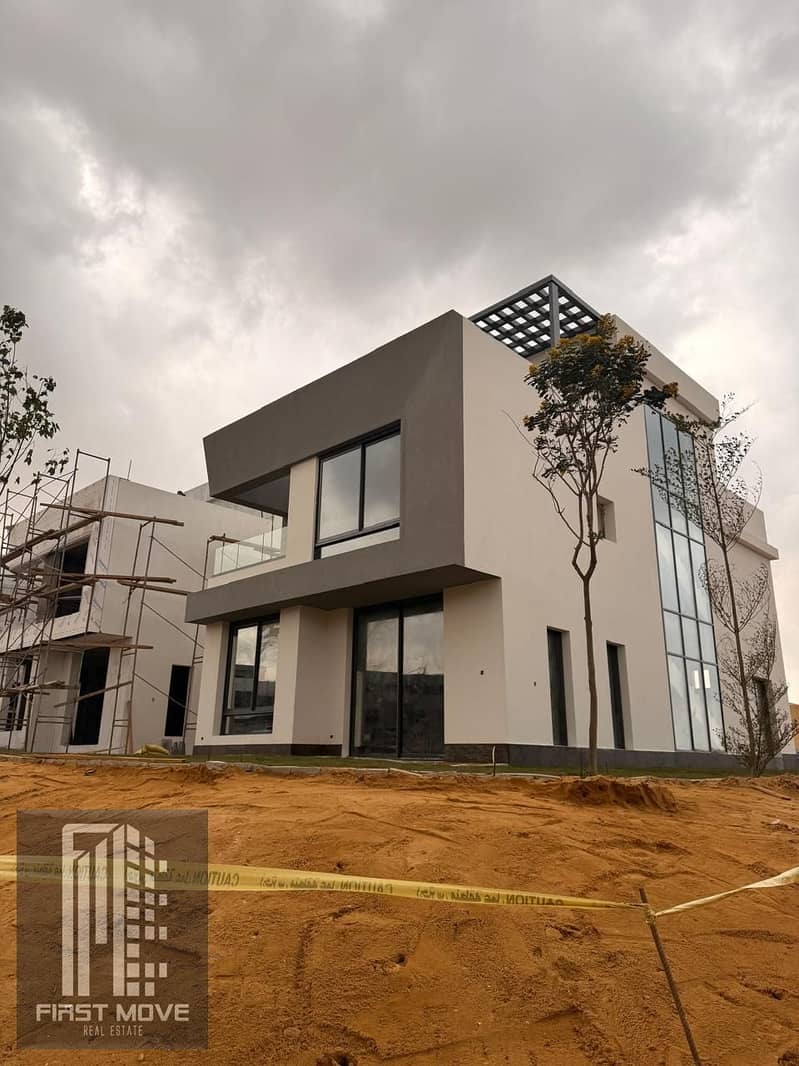 Inspect your unit in a serviced compound with a 10% down payment in the heart of New Cairo, 3 minutes from the American University AUC, close to the German University and Point 90 Mall in the gathering. - Ansicht 5