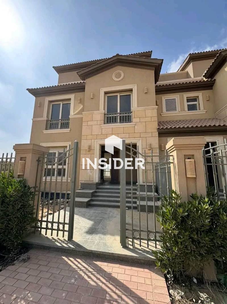 Ready to Move Fully Finished twin house for Sale in La Vista City New Capital - Widok 3