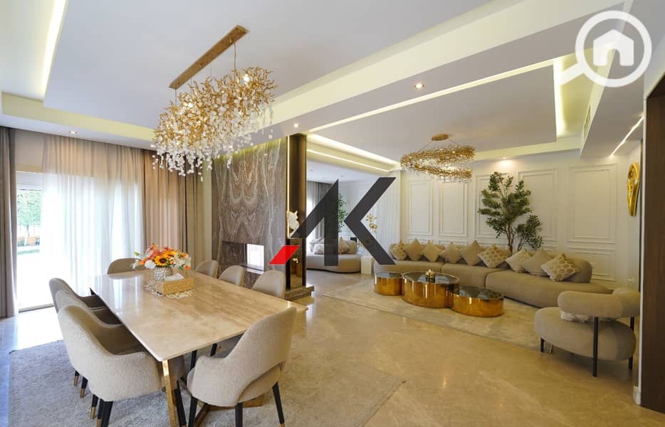 Exclusive Luxury Twin House for Sale in Dyar Compound | Lake View | Private Pool - Widok 3