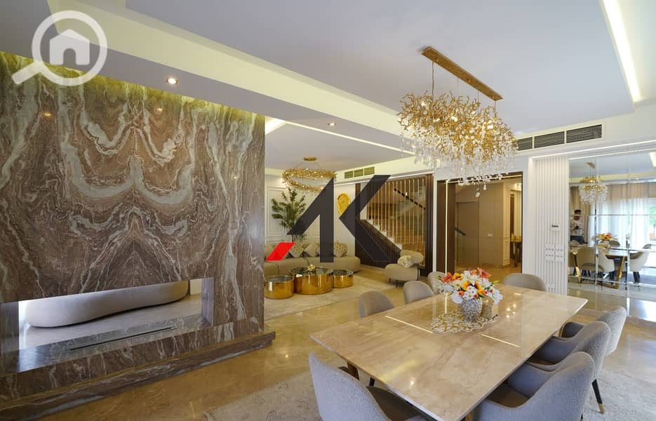 Exclusive Luxury Twin House for Sale in Dyar Compound | Lake View | Private Pool - Widok 4